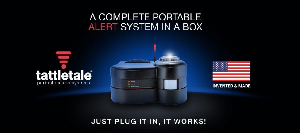 a complete portable alert system n a box.  just plug it in, it works!