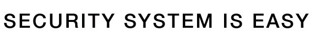 rental security system is easy